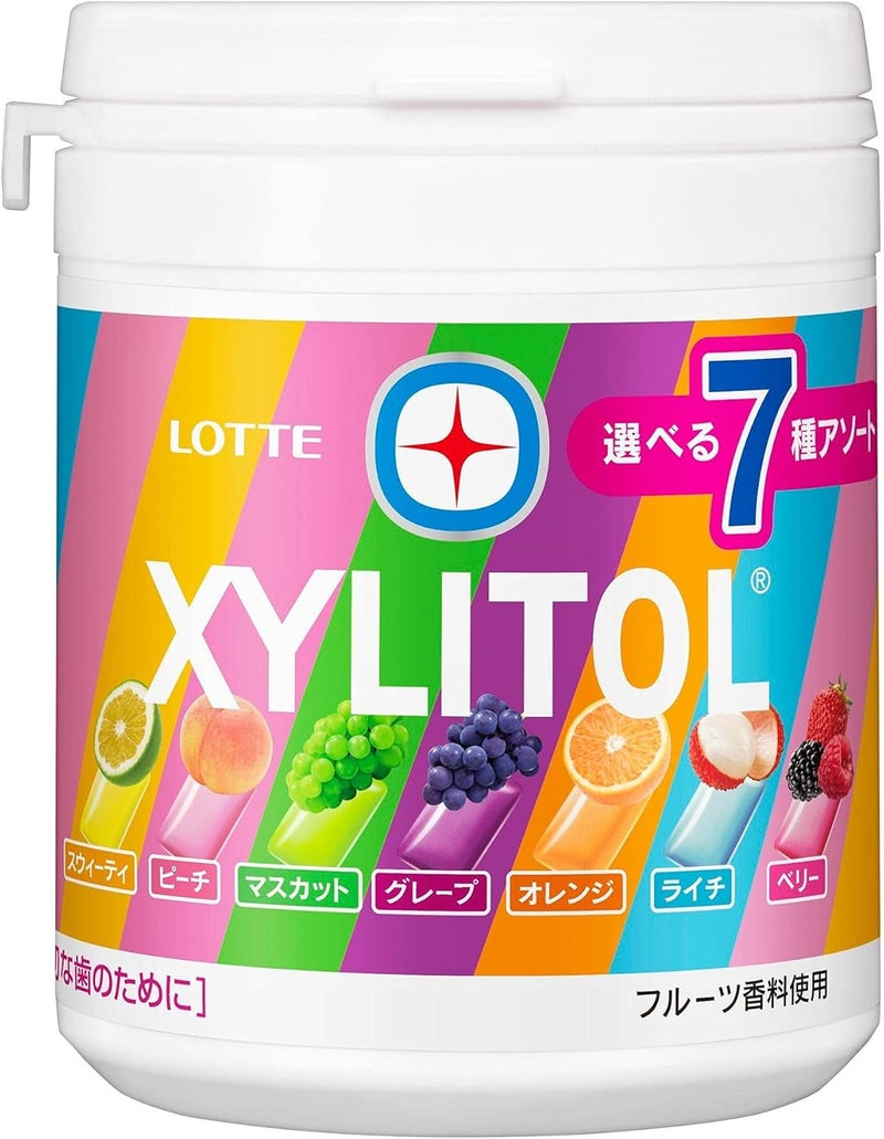 Lotte Xylitol Gum Assorted Flavors 143g - Image 1